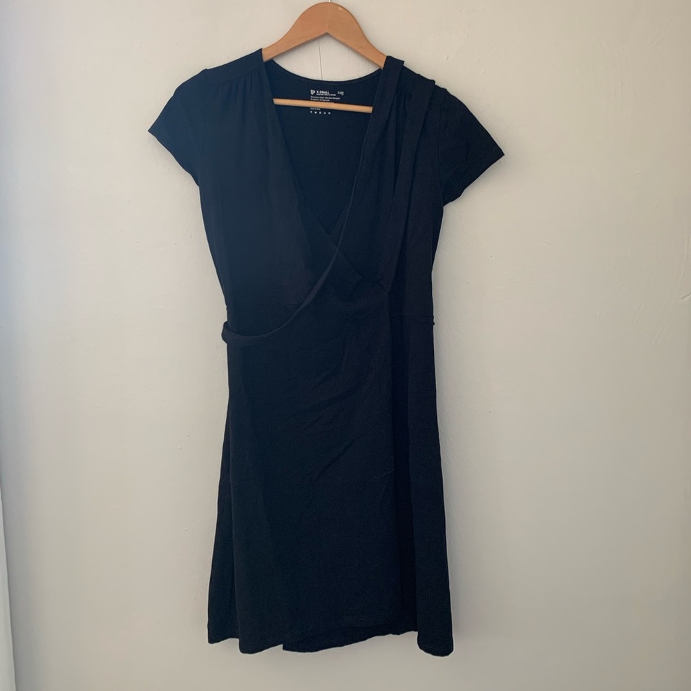 Pact Organic Cotton Wrap Dress